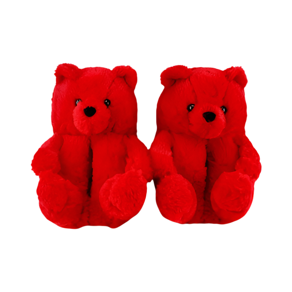 Ruby Red Tuto Teddy Slippers - CHRISTMAS Pre-Order