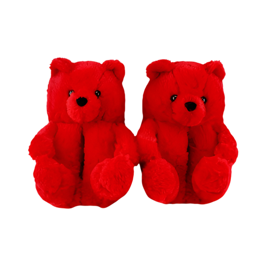 Ruby Red Tuto Teddy Slippers - CHRISTMAS Pre-Order