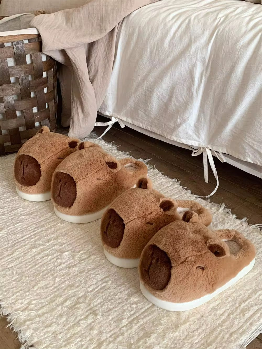 NEW Capybara Cozy Slippers