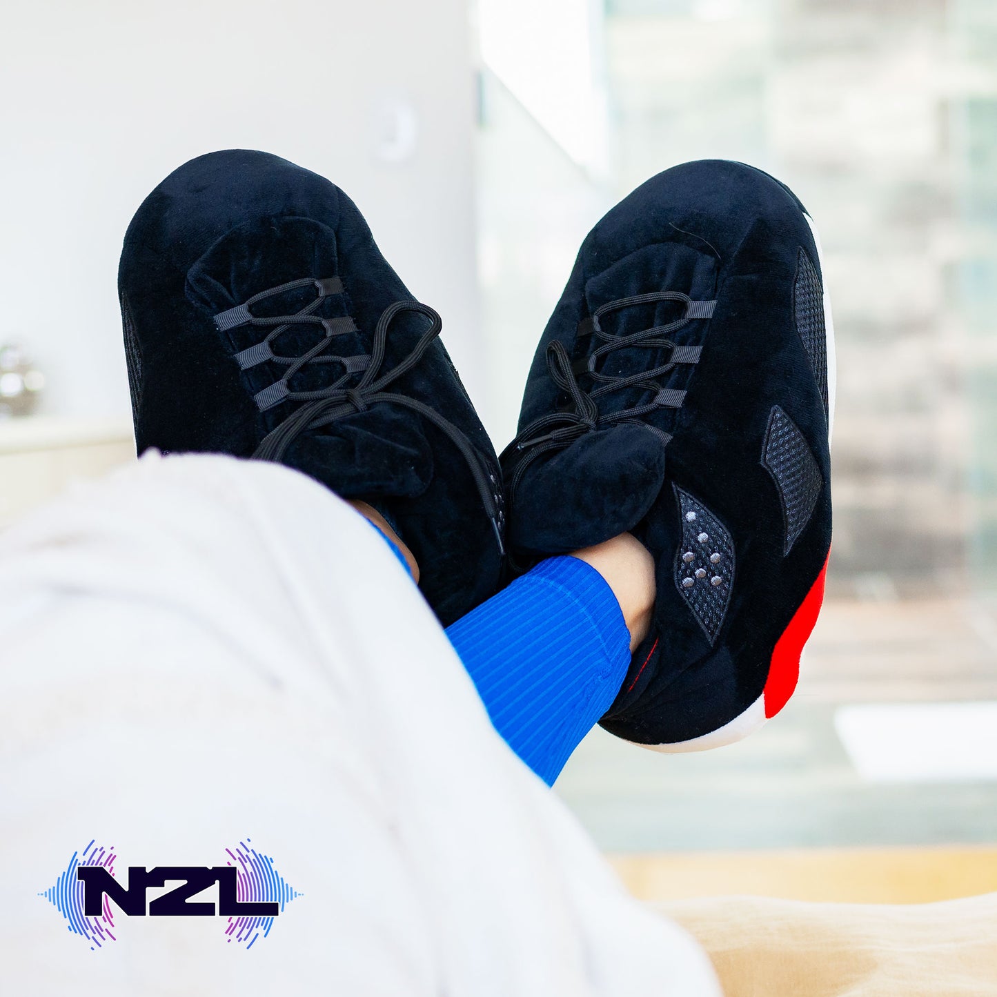 Midnight Siesta Sneaker Slippers | Sneaker Slippers Australia | Sneaker Slippers Jordan | Jordan Slippers | Air Jordan Slippers | Never2Loud 